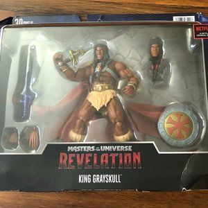 Masters of the Universe Masterverse Revelation King Grayskull Action Figure